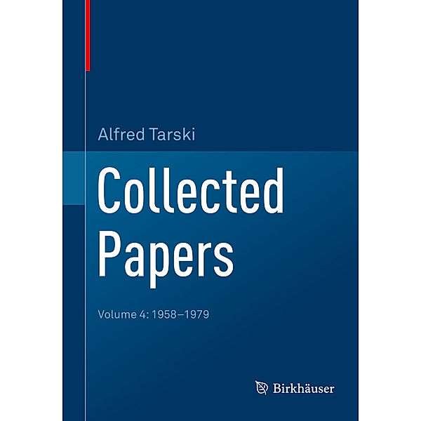 Collected Papers, Alfred Tarski