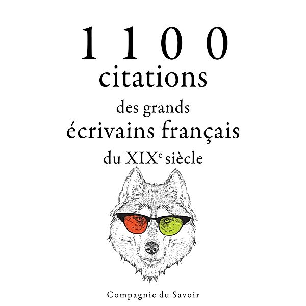 Collection Les meilleures citations - 1100 citations des grands écrivains français du XIXe siècle, Alexandre Dumas, Stendhal, Guy de Maupassant, Gustave Flaubert, Alfred de Musset, Honoré de Balzac, Alphonse de Lamartine, Jules de Goncourt, Edmond de Goncourt, François de La Rochefoucauld, Víctor Hugo, François-René de Chateaubriand