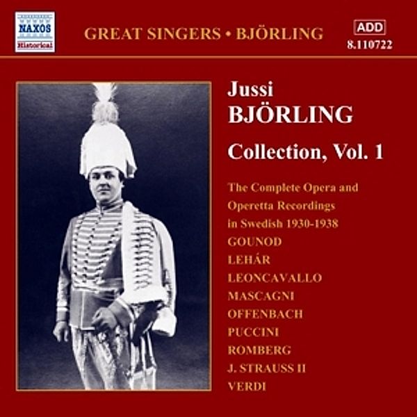 Collection Vol.1, Jussi Björling, Jussi Bjrling