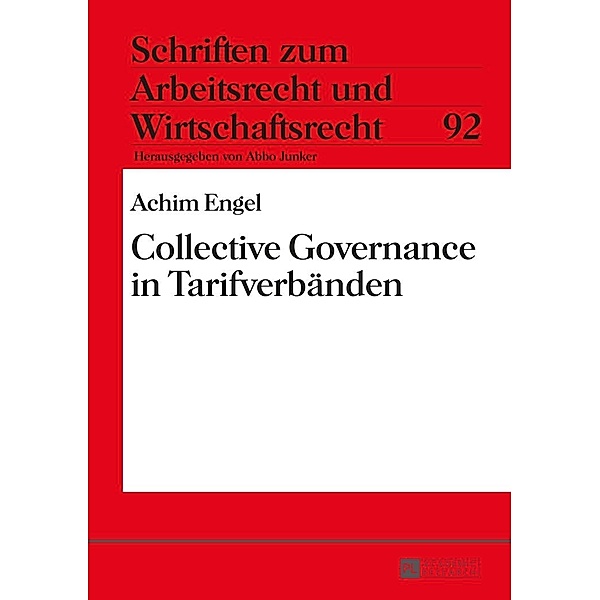 Collective Governance in Tarifverbaenden, Engel Achim Engel