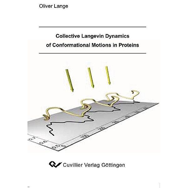 Collective Langevin Dynamics of Conformational Motions in Protein