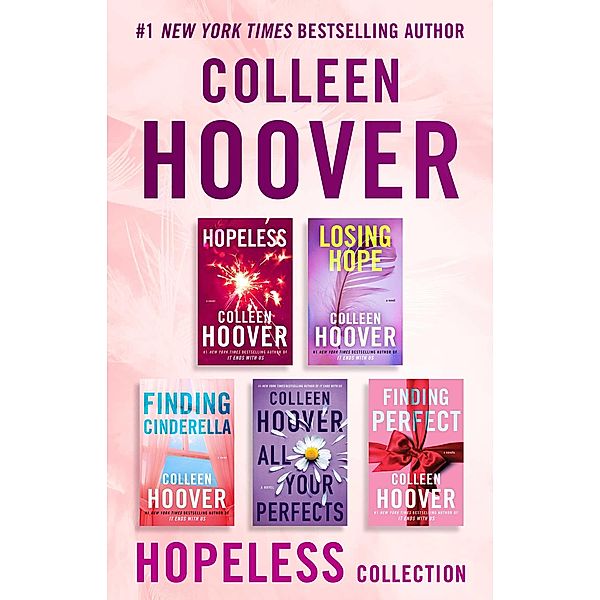 Colleen Hoover Ebook Boxed Set Hopeless Series, Colleen Hoover