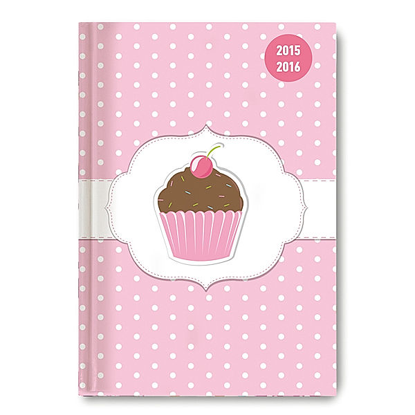 Collegetimer A6 day by day Cupcake 2015/2016