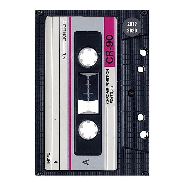 Collegetimer Tape 2019/2020 - Kassette - Schülerkalender A6, ALPHA EDITION