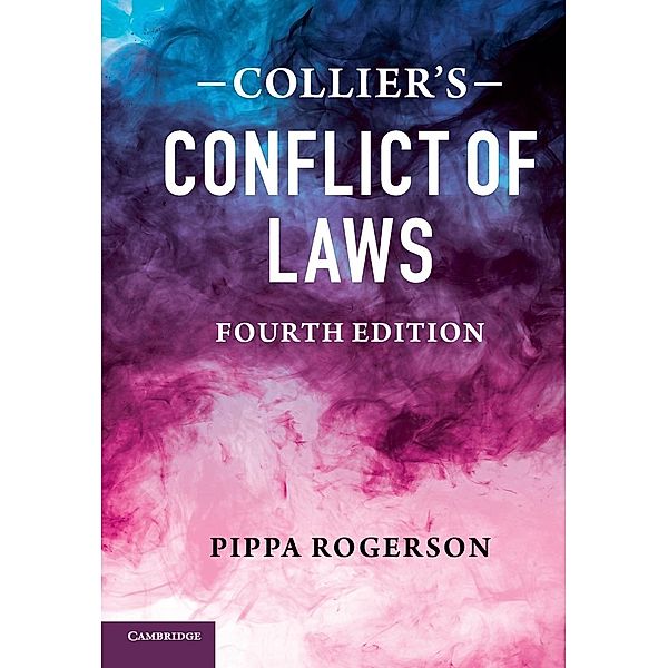 Collier's Conflict of Laws, Pippa Rogerson