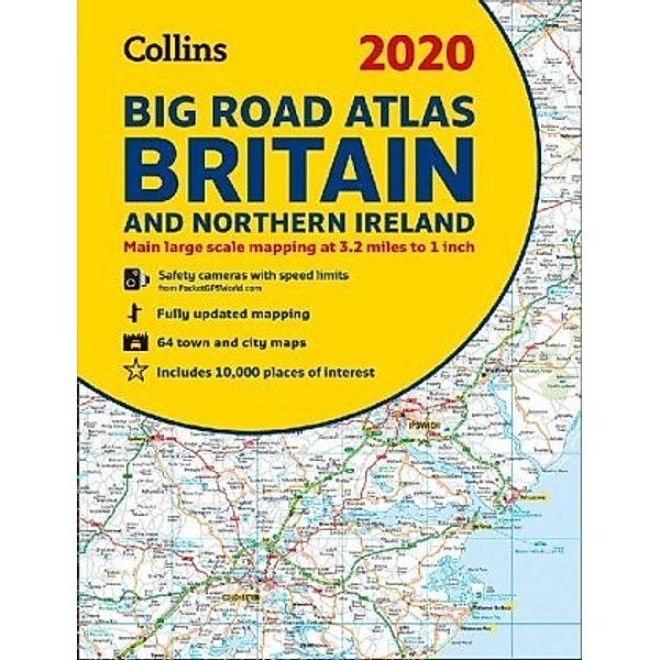 Collins Big Road Atlas Britain 2020