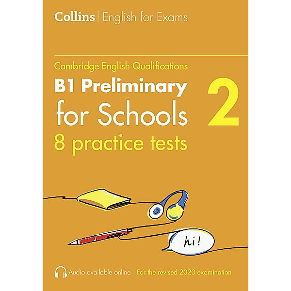 Collins Cambridge English / Practice Tests for B1 Preliminary for Schools (PET) (Volume 2), Peter Travis