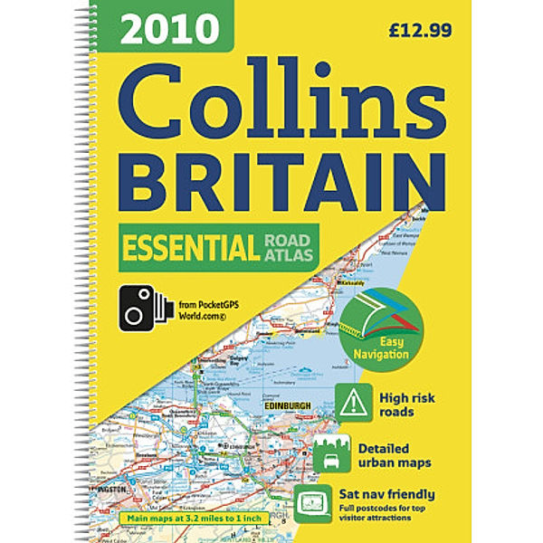 Collins Essential Road Atlas Britain 2010