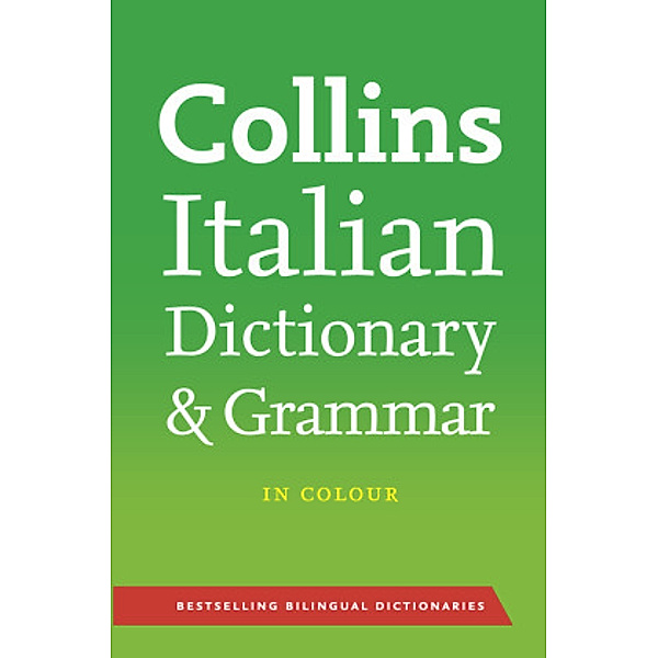 Collins Italian Dictionary & Grammar, Italian-English, English-Italian