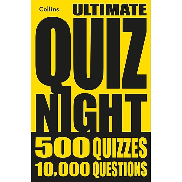 Collins Ultimate Quiz Night / Collins Puzzle Books, Collins Puzzles