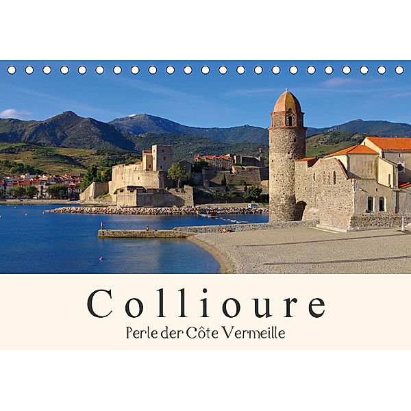 Collioure - Perle der Cote Vermeille (Tischkalender 2019 DIN A5 quer), LianeM