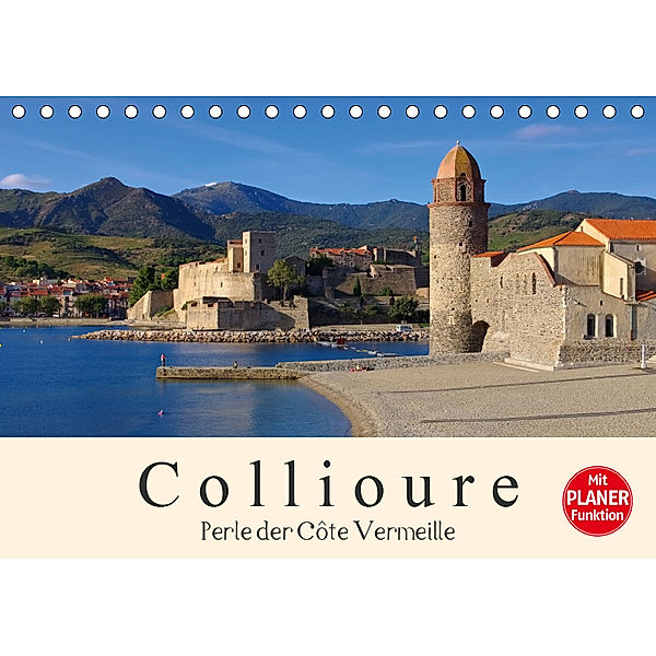 Collioure - Perle der Cote Vermeille (Tischkalender 2019 DIN A5 quer), LianeM