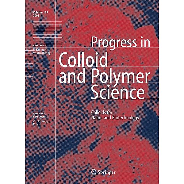 Colloids for Nano- and Biotechnology / Progress in Colloid and Polymer Science Bd.135