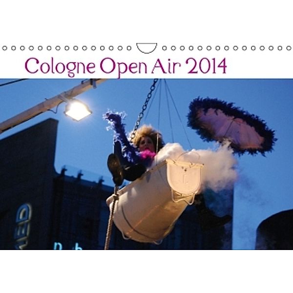 Cologne Open Air 2014 (Wandkalender 2014 DIN A4 quer), Ilka Groos