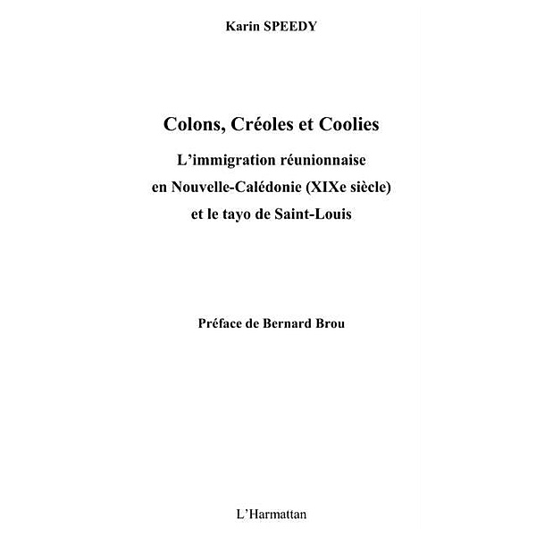 Colons creoles et coolies / Hors-collection, Gutierrez Marie