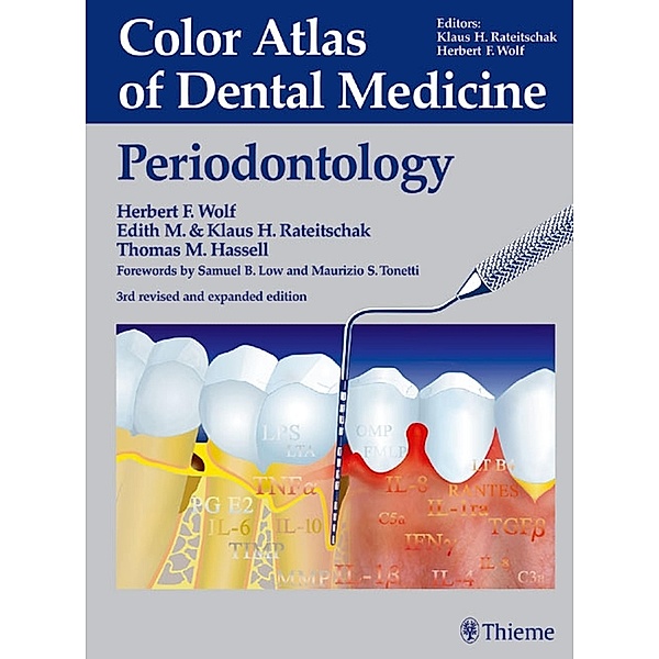 Color Atlas of Dental Medicine: Periodontology / Color atlas dent med, Herbert F. Wolf, Klaus H. Rateitschak