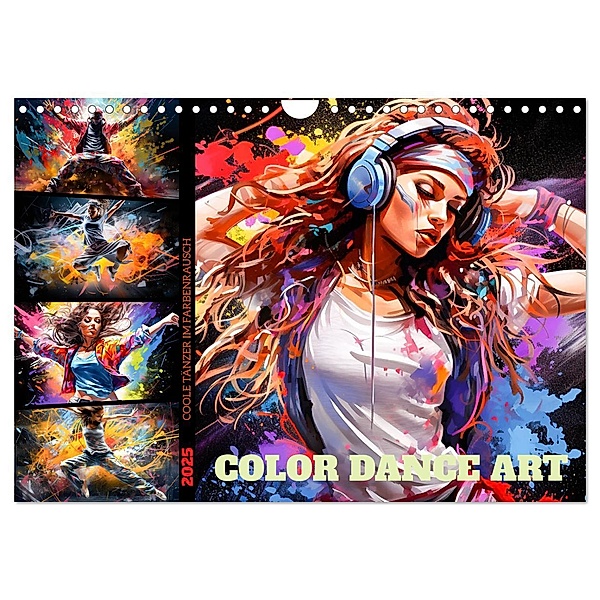 Color Dance Art (Wandkalender 2025 DIN A4 quer), CALVENDO Monatskalender, Calvendo, Dirk Meutzner