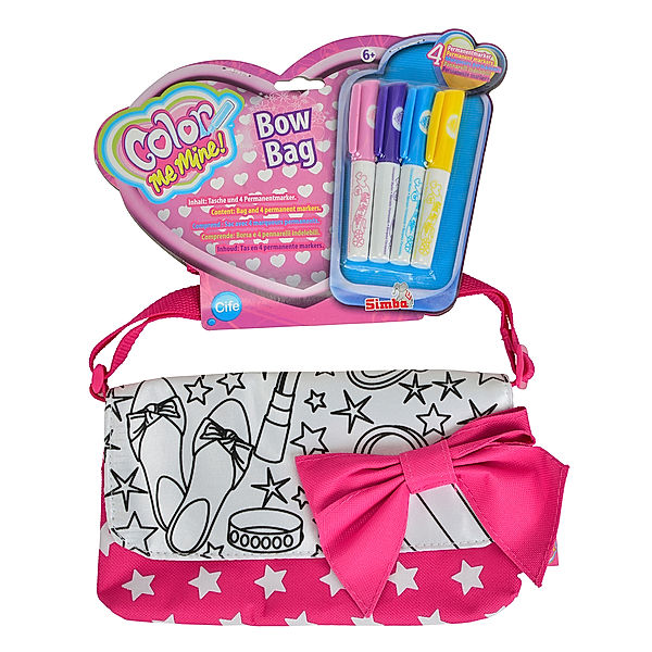 SIMBA Color Me Mine - Pink Bow Bag