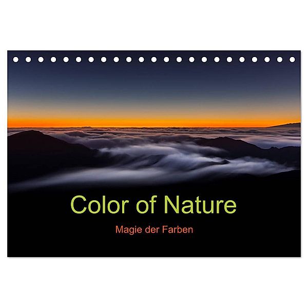 Color of Nature - Magie der Farben (Tischkalender 2024 DIN A5 quer), CALVENDO Monatskalender, Thomas Klinder