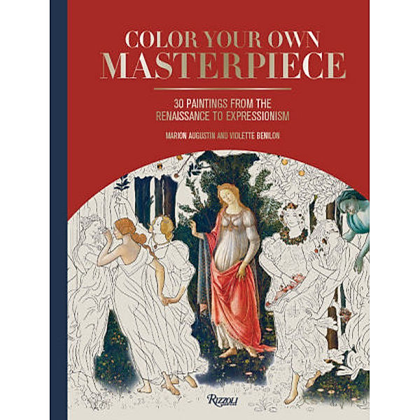 Color Your Own Masterpiece, Marion Augustin, Violette Benilon