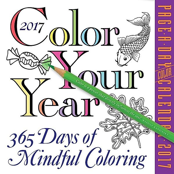 Color Your Year 2017 Page-A-Day Calendar