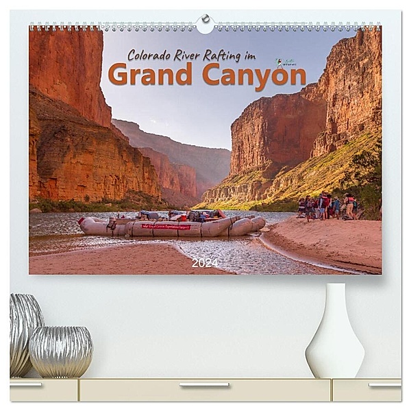 Colorado River Rafting im Grand Canyon (hochwertiger Premium Wandkalender 2024 DIN A2 quer), Kunstdruck in Hochglanz, Britta Lieder Brittasiehtdiewelt