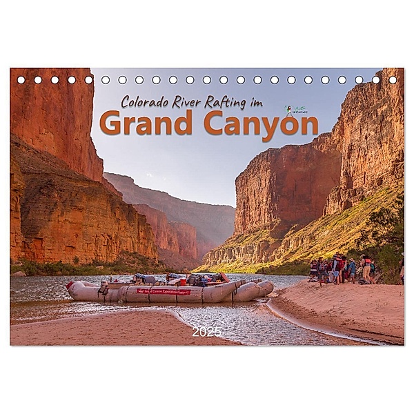 Colorado River Rafting im Grand Canyon (Tischkalender 2025 DIN A5 quer), CALVENDO Monatskalender, Calvendo, Britta Lieder Brittasiehtdiewelt