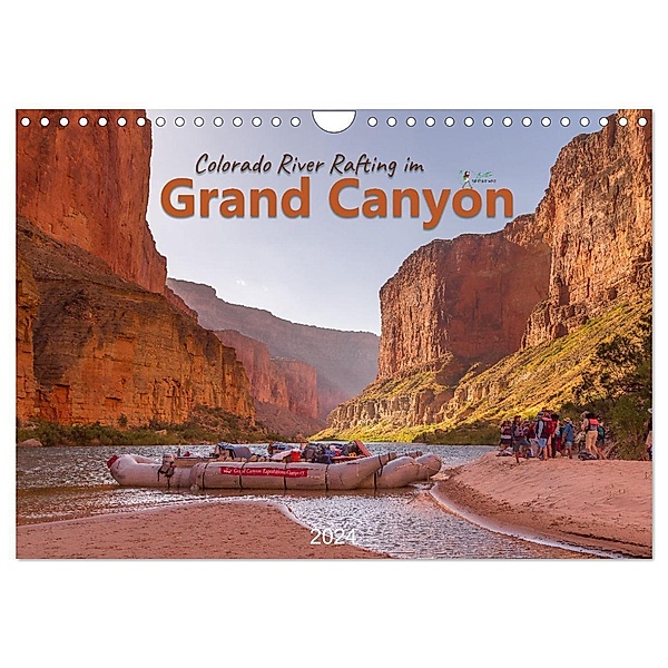 Colorado River Rafting im Grand Canyon (Wandkalender 2024 DIN A4 quer), CALVENDO Monatskalender, Britta Lieder Brittasiehtdiewelt