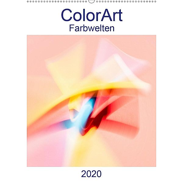 ColorArt Farbwelten (Wandkalender 2020 DIN A2 hoch), Franco Tessarolo