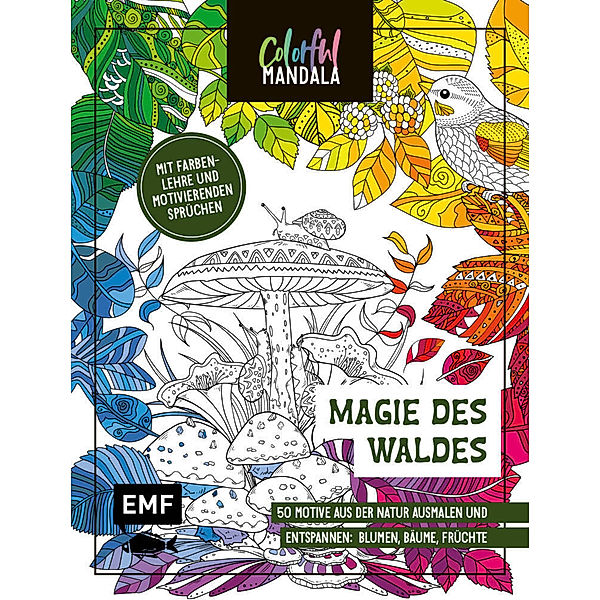 Colorful Mandala - Magie des Waldes