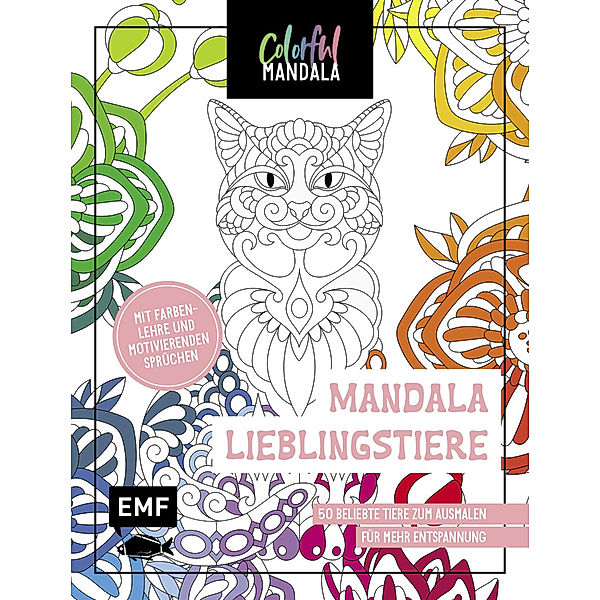 Colorful Mandala - Mandala - Lieblingstiere