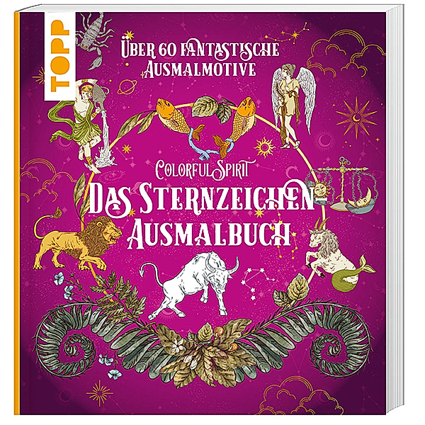 Colorful Spirit - Das Sternzeichen-Ausmalbuch, frechverlag