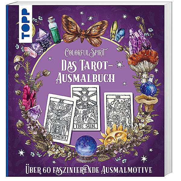 Colorful Spirit - Das Tarot-Ausmalbuch, frechverlag