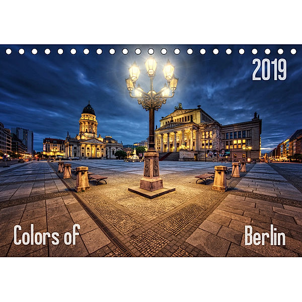 Colors of Berlin 2019 (Tischkalender 2019 DIN A5 quer), Marcus Klepper