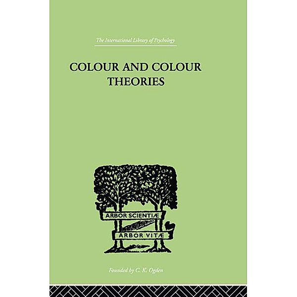 Colour And Colour Theories, Christine Ladd-Franklin