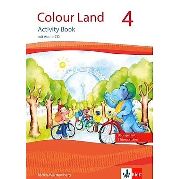 Colour Land. Ab Klasse 1. Ausgabe für Rheinland-Pfalz, Baden-Württemberg und Berlin ab 2016 / Colour Land 4. Ausgabe Rheinland-Pfalz, Baden-Württemberg und Berlin, m. 1 Audio-CD