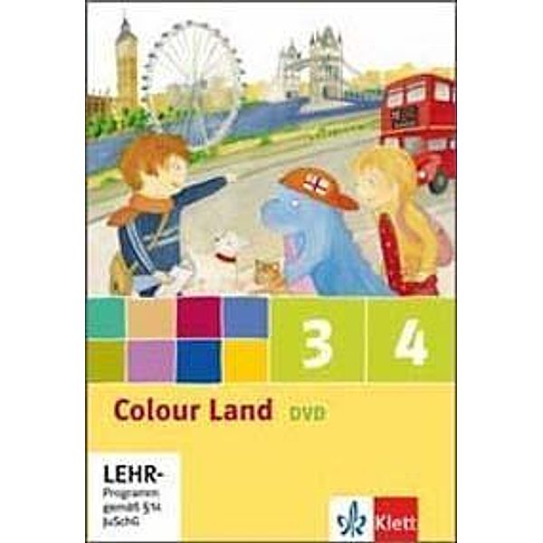 Colour Land ab Klasse 1 - Neubearbeitung Band 3 und 4. Ausgabe Baden-Württemberg, Berlin, Brandenburg, Rheinland-Pfalz / Video-DVD