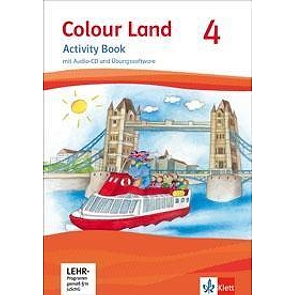 Colour Land, Ausgabe 2013: 4. Schuljahr, Activity Book mit Audio-CD und DVD-ROM