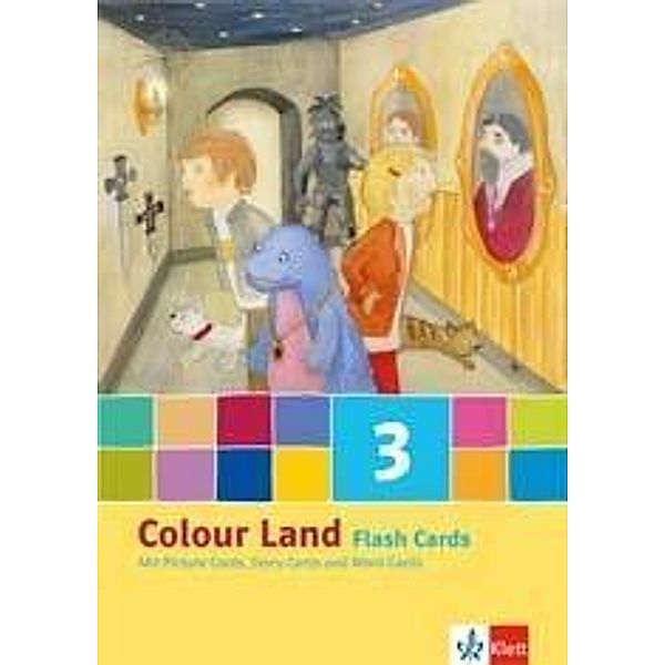 Colour Land, Ausgabe Baden-Württemberg, Berlin, Brandenburg, Rheinland-Pfalz: 3. Schuljahr, Flash Cards