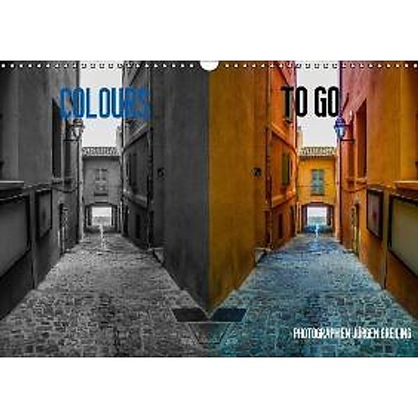 Colour To Go. (Wandkalender 2014 DIN A4 quer), Jürgen Greiling al. JottGes Picture