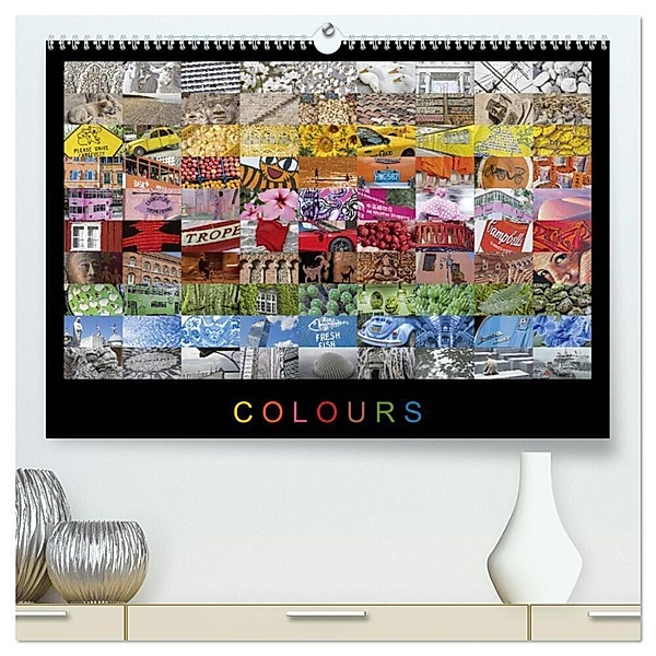 Colours (hochwertiger Premium Wandkalender 2024 DIN A2 quer), Kunstdruck in Hochglanz, Martin Ristl