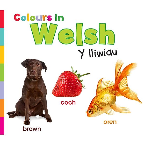 Colours in Welsh / Raintree Publishers, Daniel Nunn