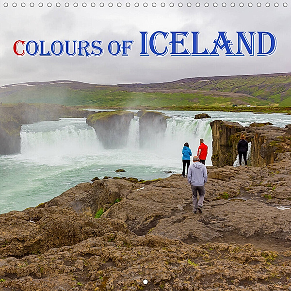 COLOURS OF ICELAND (Wall Calendar 2023 300 × 300 mm Square), Birgit Harriette Seifert