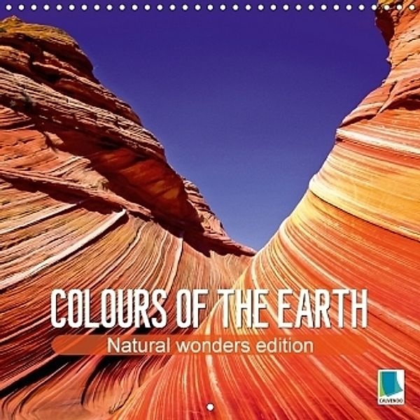 Colours of the earth - Natural wonders edition (Wall Calendar 2017 300 × 300 mm Square), CALVENDO