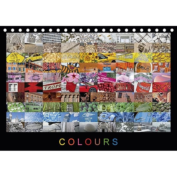 Colours (Tischkalender 2018 DIN A5 quer), Martin Ristl