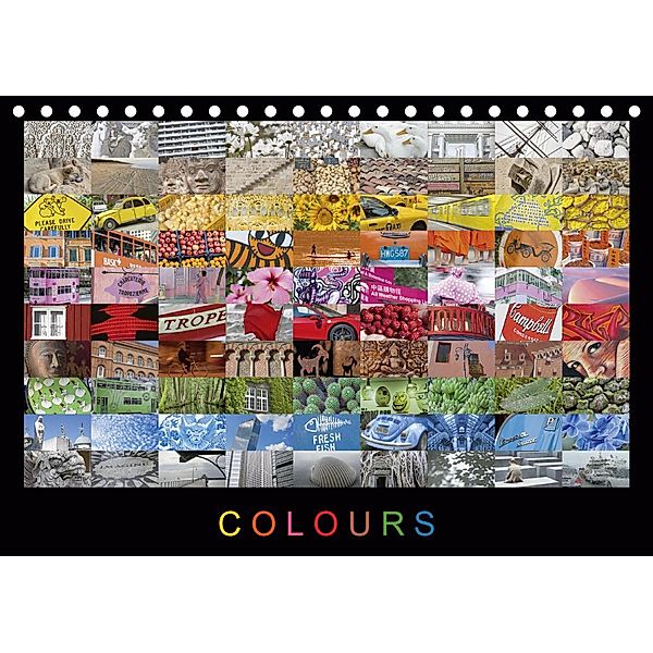 Colours (Tischkalender 2020 DIN A5 quer), Martin RIstl