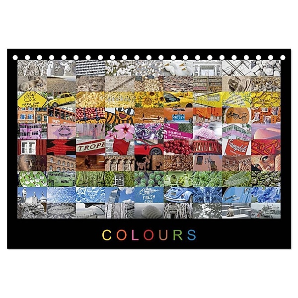 Colours (Tischkalender 2024 DIN A5 quer), CALVENDO Monatskalender, Martin Ristl