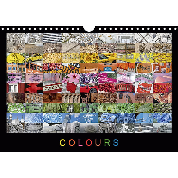 Colours (UK-Version) (Wall Calendar 2019 DIN A4 Landscape), Martin Ristl