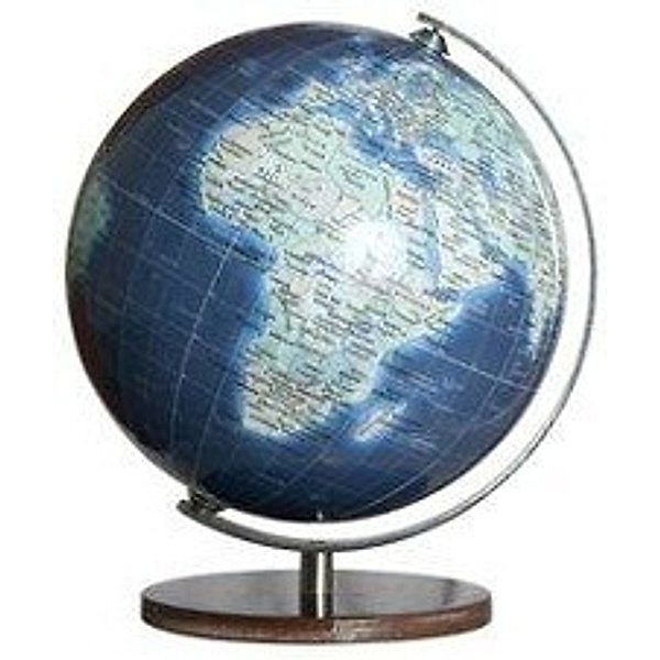 Columbus Globen: Mini (Ting kompatibel), Metallmeridian und Holzfuß