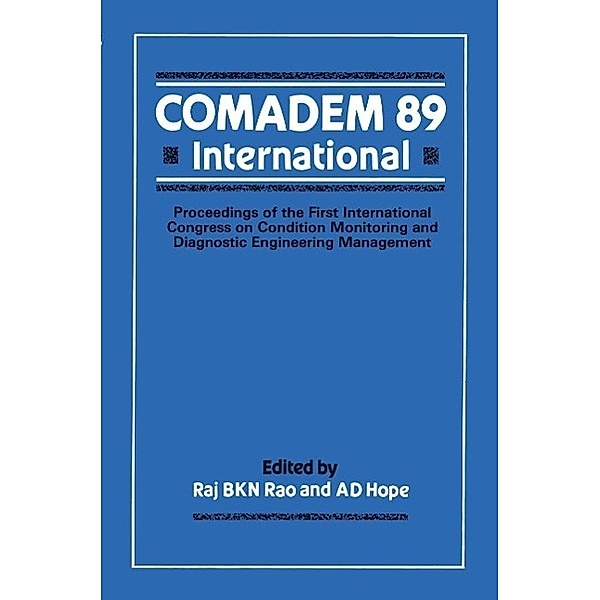 COMADEM 89 International, Raj B. K. N. Rao, A. D. Hope